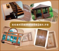 SCARI DIN LEMN, FOISOARE, USI, FERESTRE, PERGOLE, SCARI INTERIOARE, BALUSTRADE DIN LEMN, MANA CURENT - SCARI DIN LEMN, FOISOARE, USI, FERESTRE, PERGOLE, SCARI INTERIOARE, BALUSTRADE DIN LEMN, MANA CURENT